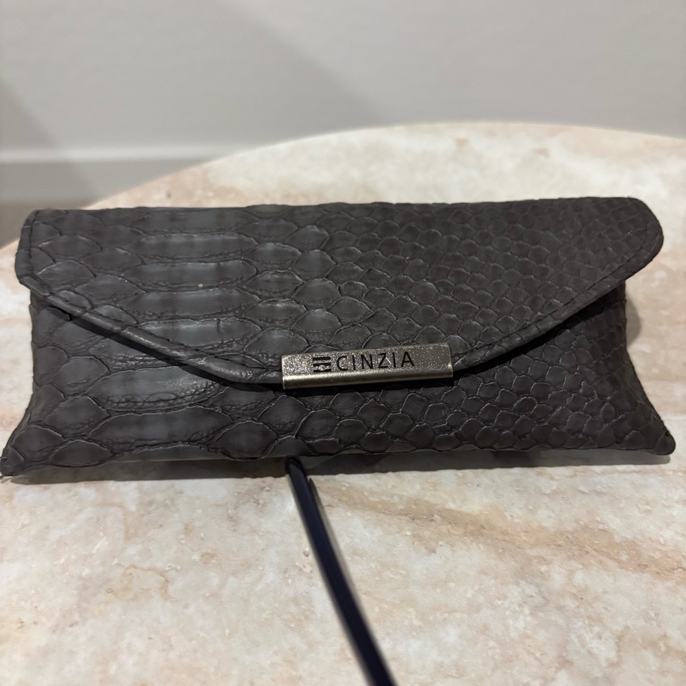 Cinzia Cin-5023 C3 Rounded Rectangular Eyeglasses - image 2